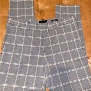 H&M Men’s Skinny Fit Stripped Dress Pants